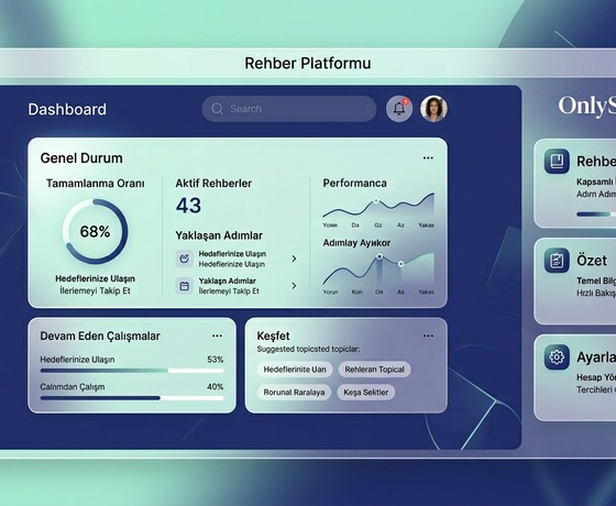 OnlySpin Rehber Platform Görseli