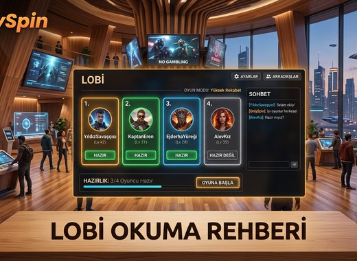 OnlySpin Lobi Ekranı